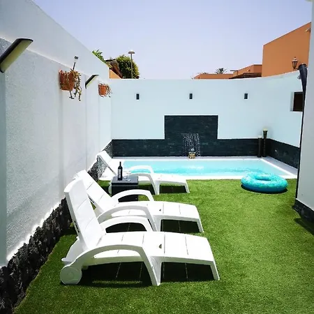Villa Sunny Paradise, Heater Pool Corralejo